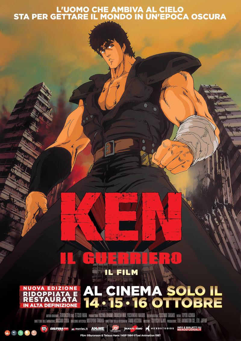 Ken il guerriero, il film al cinema: video ed elenco sale